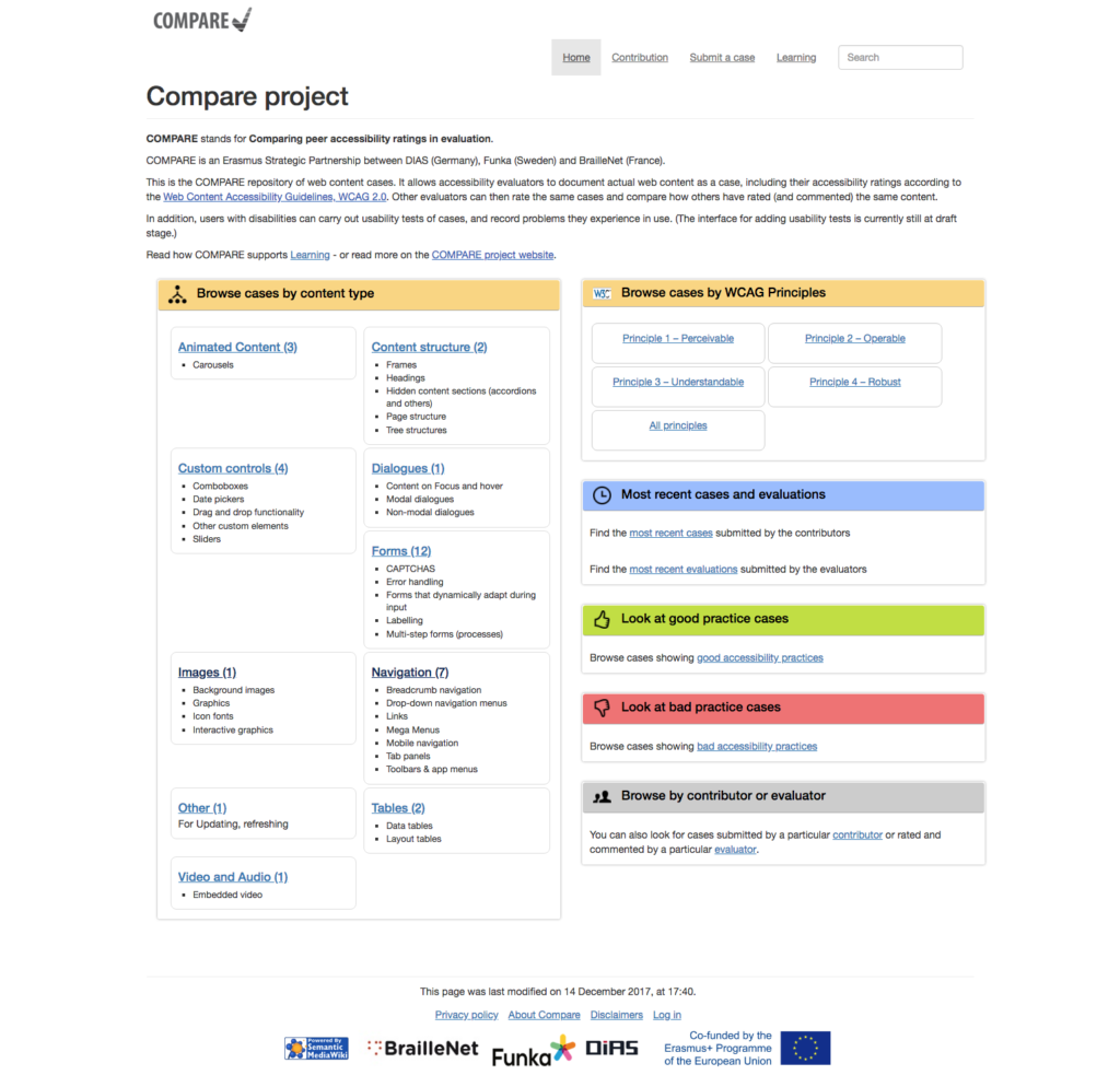 Zur COMPARE Webseite